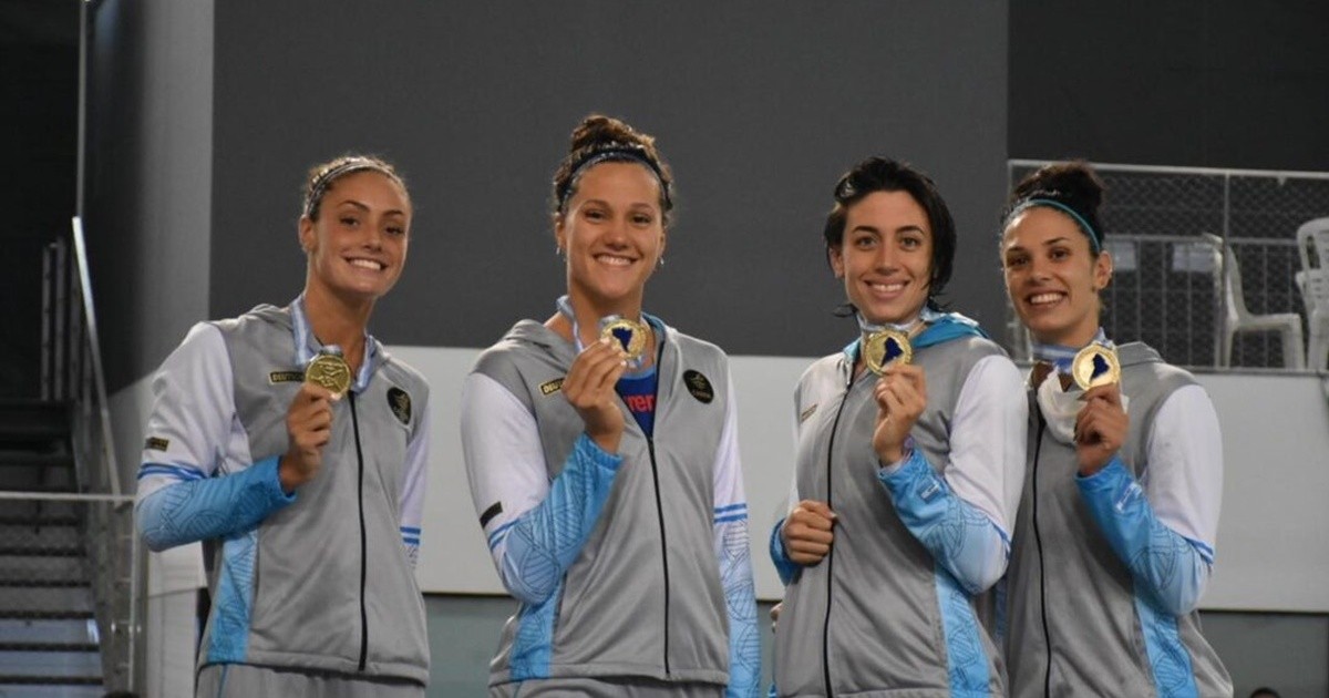 Argentina sumó otras 10 medallas en el Sudamericano de Natación
