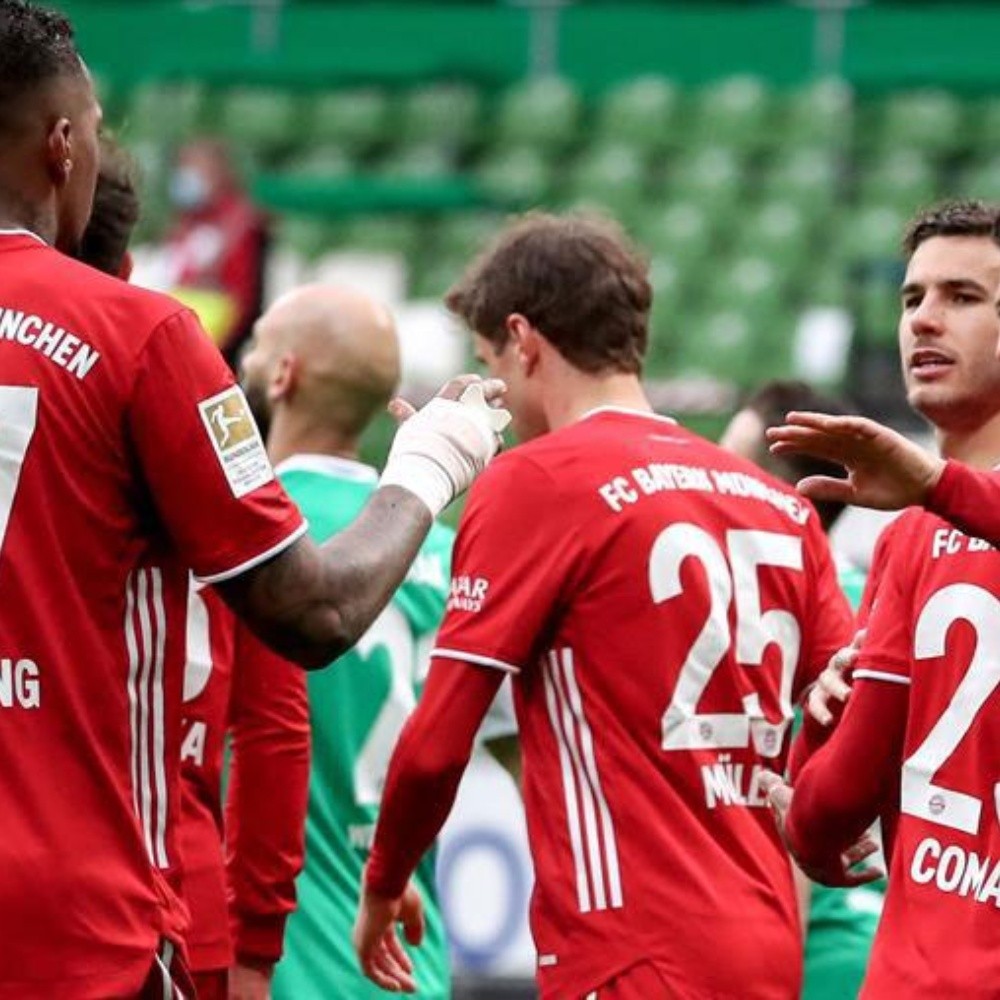 Bayern Múnich sigue líder tras vencer al Werder Bremen