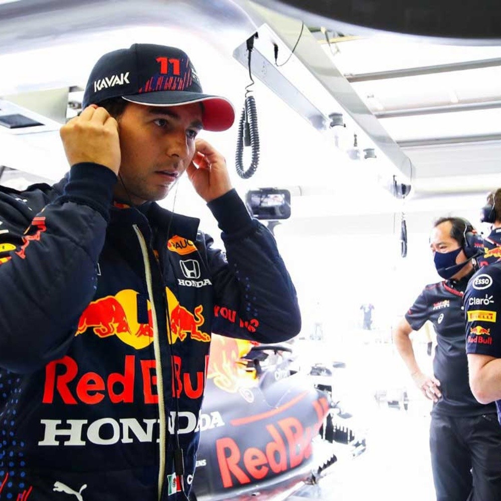 Checo Pérez contento por sumas puntos a Red Bull en el GP de Bahréin