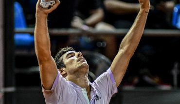 Cristian Garin se coronó campeón del torneo ATP 250 de Santiago