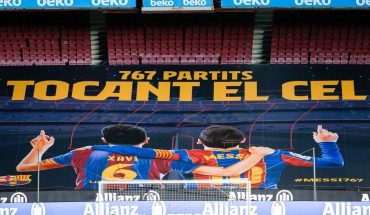 El homenaje de Barcelona a Lionel Messi por el récord de 767 partidos