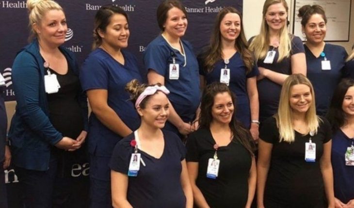 El increíble caso de las 16 enfermeras que quedaron embarazadas al mismo tiempo