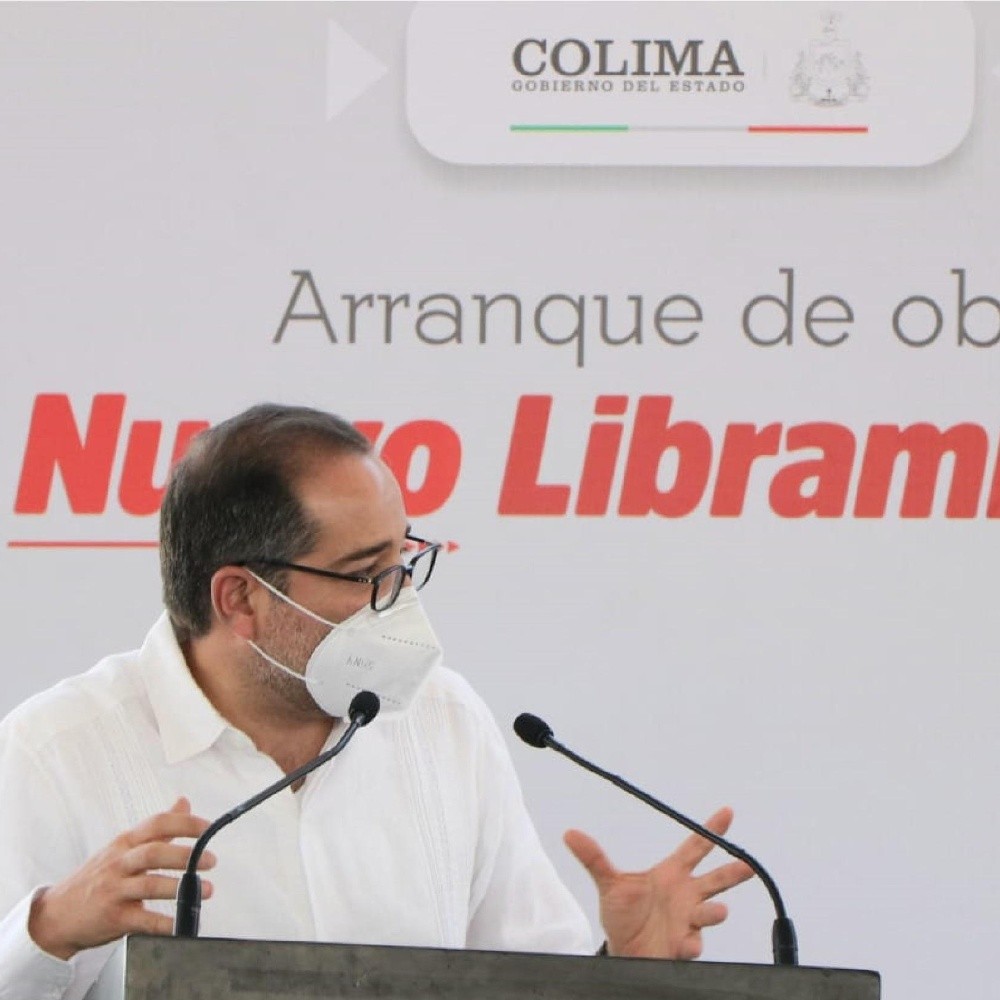 Gobernador de Colima, Ignacio Peralta vuelve a dar positivo a Covid-19