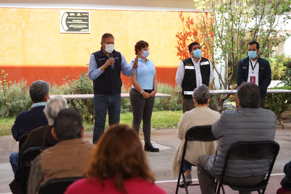 Humberto Arróniz supervisa arranque de vacunación en Morelia