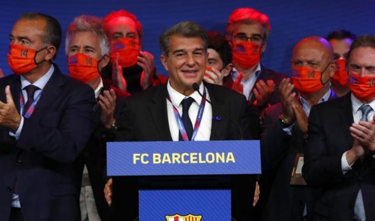 Joan Laporta ganó las elecciones y se convierte en el presidente del Barcelona