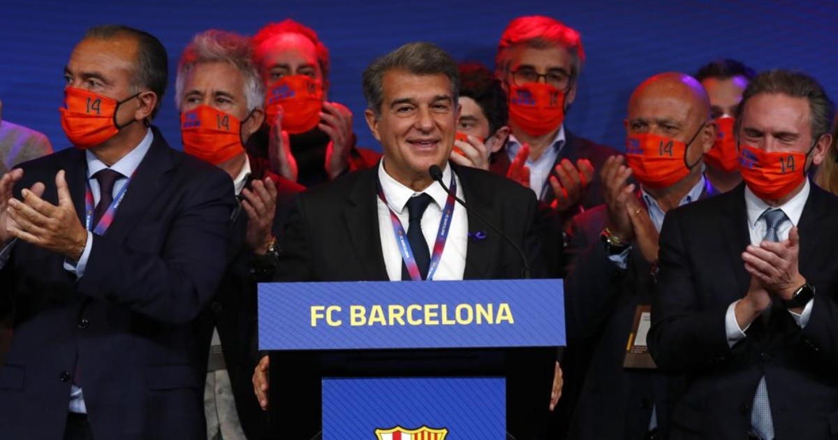 Joan Laporta ganó las elecciones y se convierte en el presidente del Barcelona