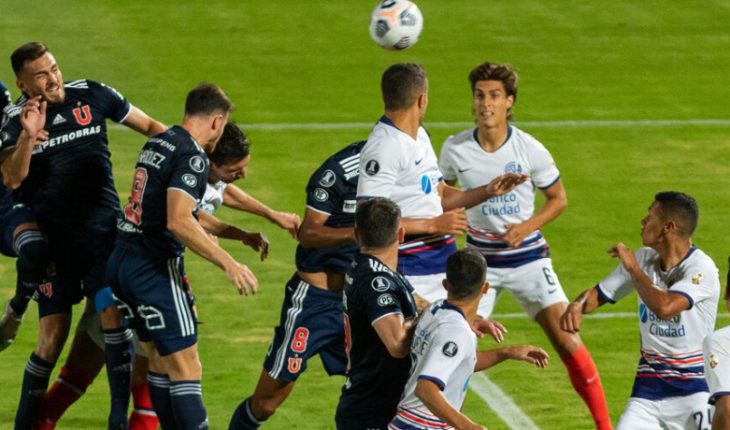 Libertadores: La U no supo mantener la ventaja y empató 1-1 con San Lorenzo