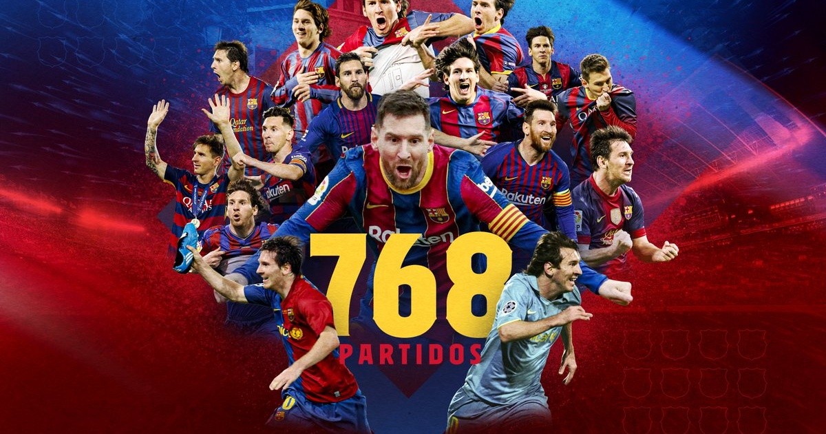 Messi rompe el récord del jugador con más partidos en la historia del Barcelona