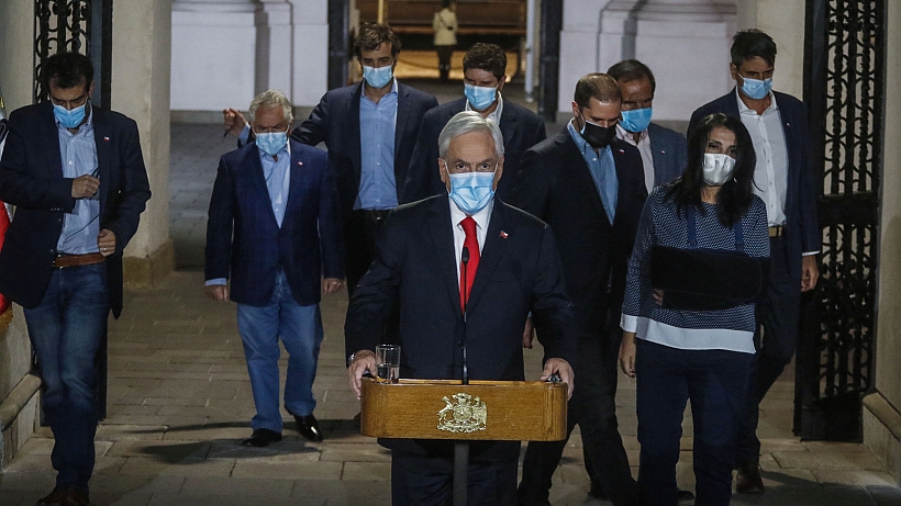 Piñera presentará este lunes proyecto para postergar elecciones de abril ante complicaciones por la pandemia