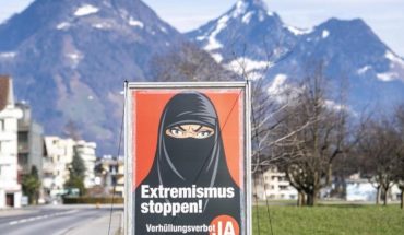 Suiza aprobó la prohibición del uso del burka en lugares públicos