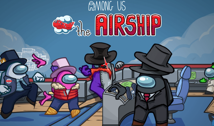 The Airship, el nuevo mapa de Among Us, llega este mes