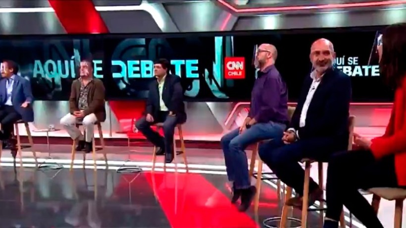 [VIDEO] Polémica por dichos de Felipe Alessandri contra Irací Hassler en debate televisivo: "Oye que miente esta comunista"