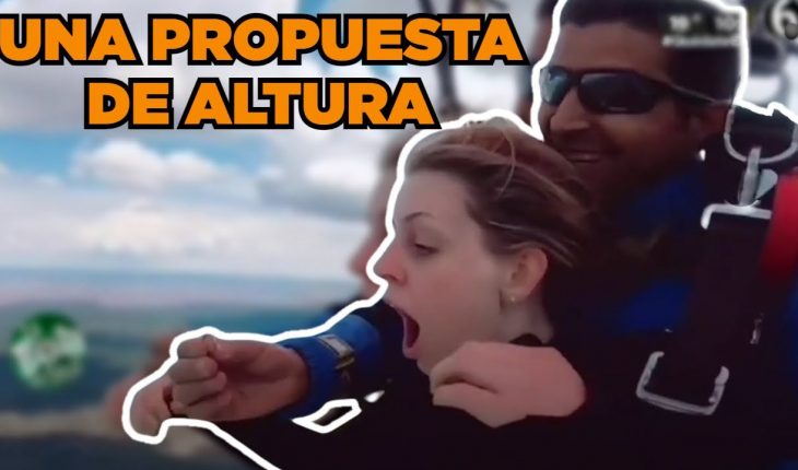 Video: Le piden matrimonio en las nubes | La Bola del 6