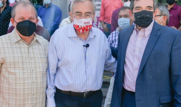 translated from Spanish: Alejandro Higuera joins Rocha Moya campaign in Sinaloa