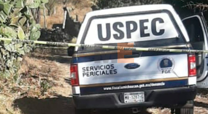 Baleado corpse is found in a gap of St. Angel Zurumucapio, Michoacán