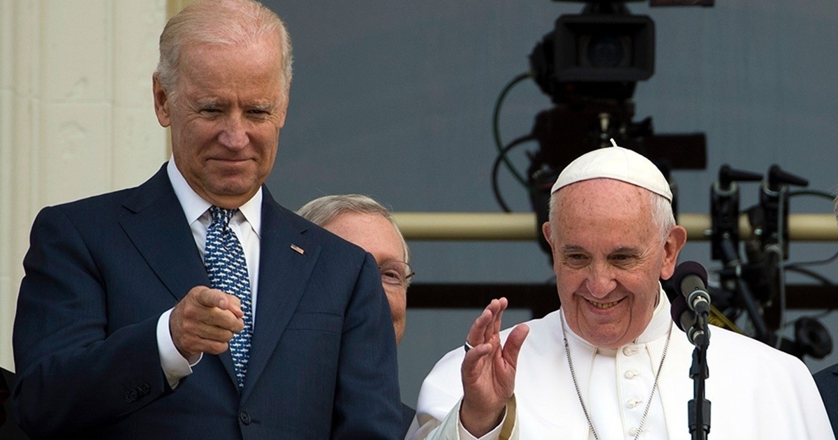 Joe Biden congratulated Pope Francis on his historic trip to Iraq