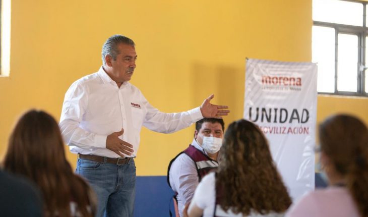 translated from Spanish: Nearly 80% demand change of government in Michoacán: Raúl Morón