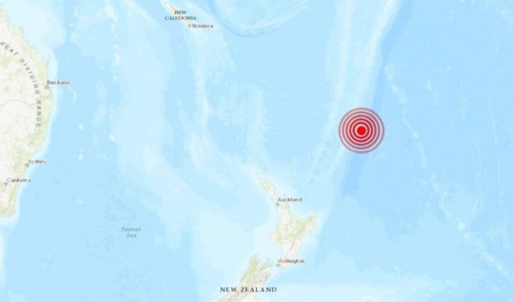 translated from Spanish: New Zealand cancels tsunami warning after two new earthquakes