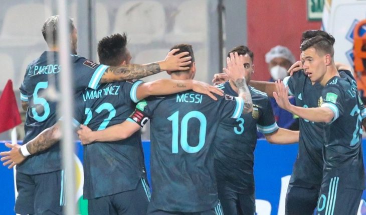 translated from Spanish: No Qualifiers, Argentina closes close to closing a friendly with Ecuador