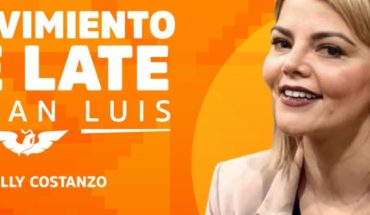 translated from Spanish: She is the Marvelly Costanzo, candidate to rule San Luis Potosí