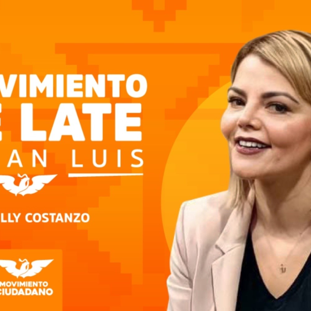 She is the Marvelly Costanzo, candidate to rule San Luis Potosí