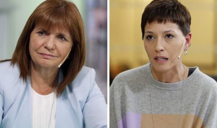 translated from Spanish: Strong cross between Patricia Bullrich and Mayra Mendoza for vaccine delivery