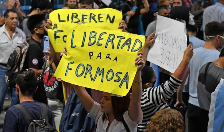 translated from Spanish: THE UN expressed its “concern” following police crackdown in Formosa