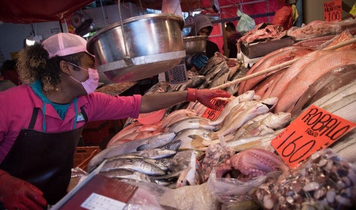 translated from Spanish: where buying fish is a hoax