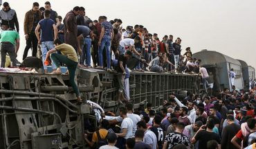 Al menos 11 muertos y casi un centenar de heridos tras accidente ferroviario en Egipto