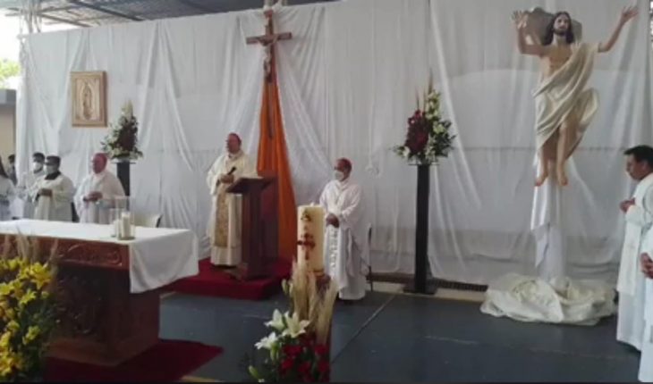 Ante ola de violencia en Apatzingán, Iglesia interviene con acto religioso