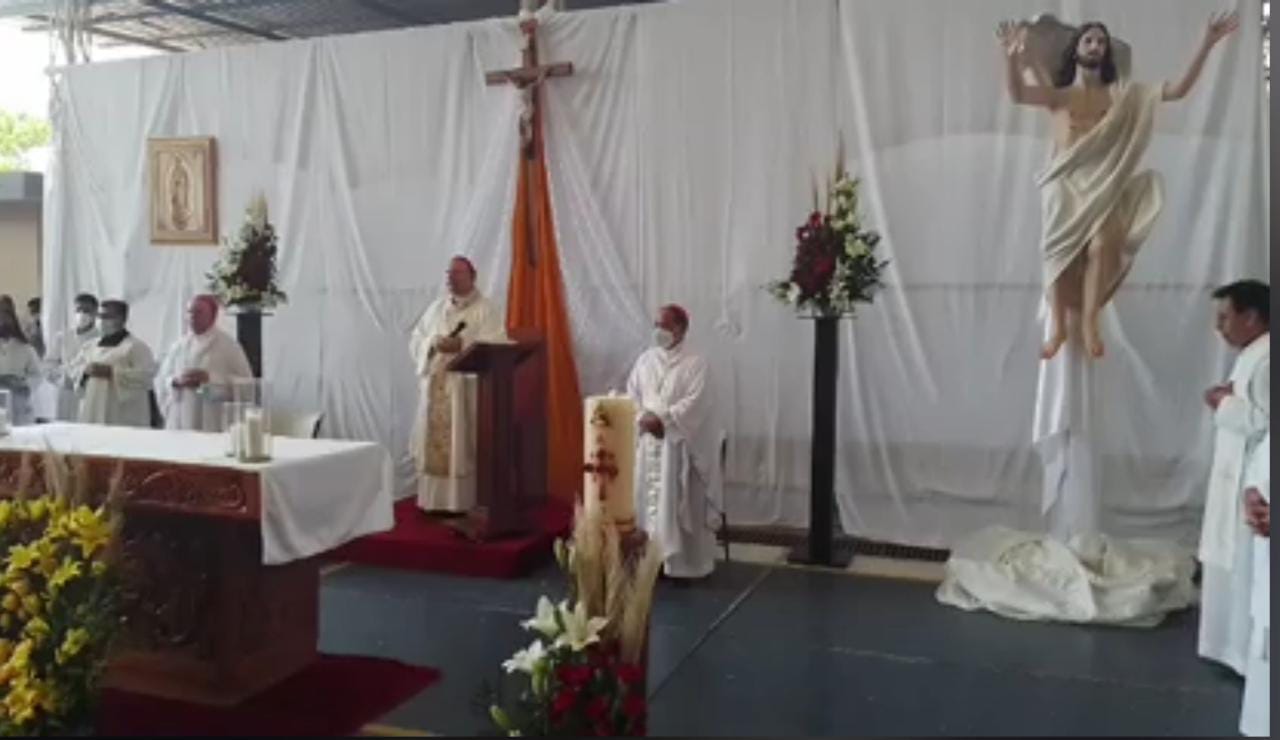Ante ola de violencia en Apatzingán, Iglesia interviene con acto religioso
