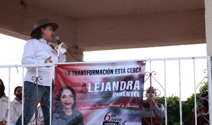 Apuesta Alejandra Pimentel por una administración eficiente y cercana al pueblo para Churintzio