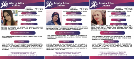 CEDH de Jalisco pide búsqueda eficaz de mujeres desaparecidas en viaje