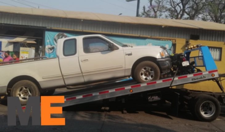 Choque entre moto y camioneta deja un herido en Morelia, Michoacán