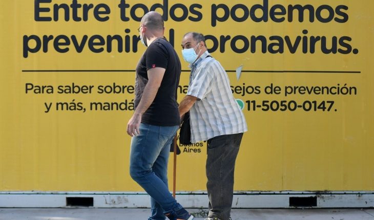 Coronavirus en Argentina: 16.267 nuevos casos y 65 muertes