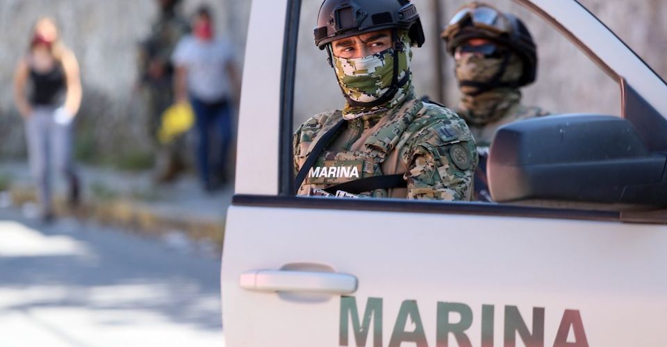 Detienen a 30 marinos por presunta desaparición forzada en Tamaulipas