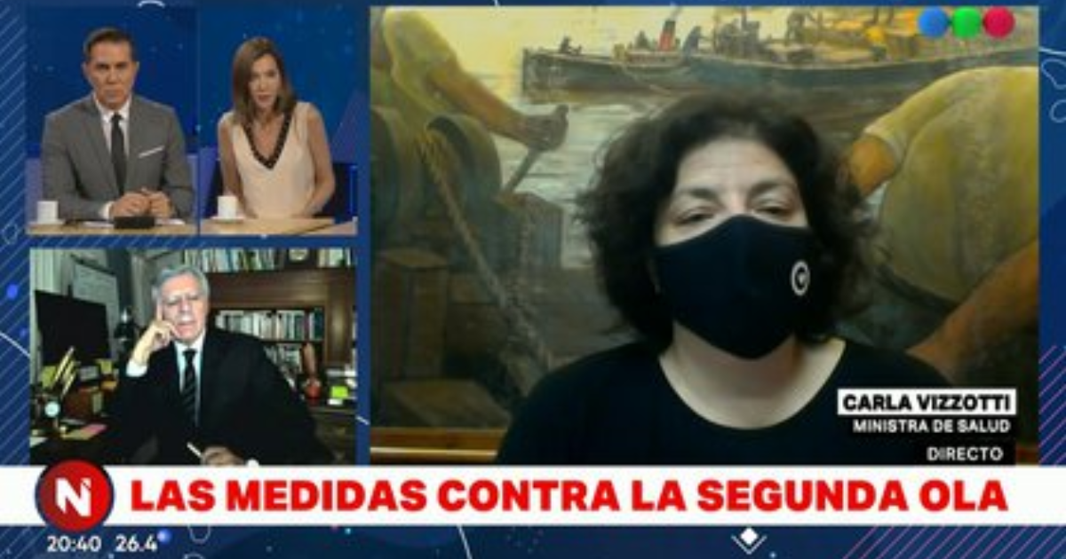 El tenso cruce entre Carla Vizzotti y Cristina Pérez durante una entrevista