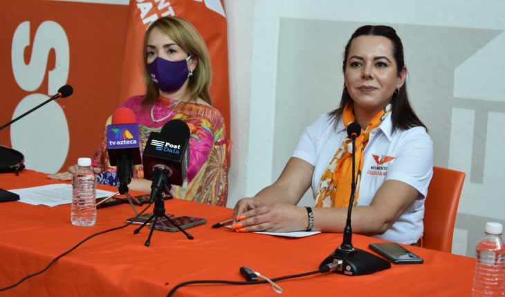 En Movimiento Ciudadano vamos a trabajar porque los derechos, la vida y seguridad de las mujeres sean garantía en Morelia y Michoacán