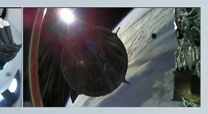 NASA informó que un ovni casi choca con la nave de SpaceX