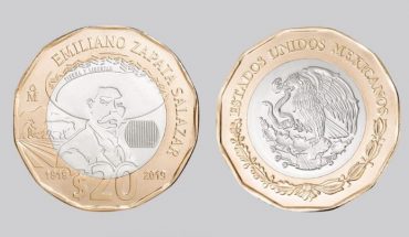 Nueva moneda de 20 pesos, Banxico rinde homenaje a Zapata