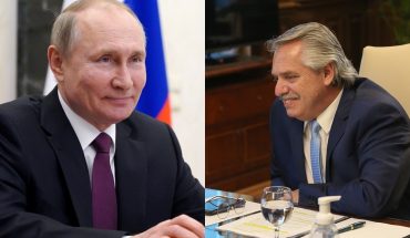 Putin se comunicó con Alberto Fernández para conocer su estado de salud