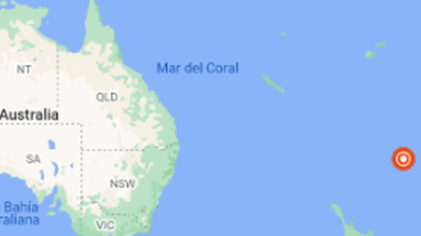 Terremoto 6,3 sacudió las islas Kermadec de Nueva Zelanda