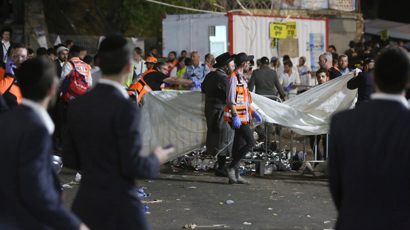 Tragedia en Israel tras fatal estampida humana que causó al menos 44 muertos