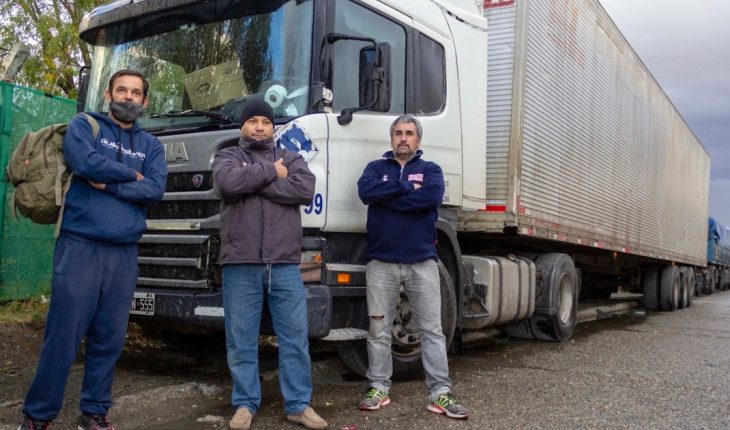 Una protesta de camioneros mantiene aislada a Tierra del Fuego
