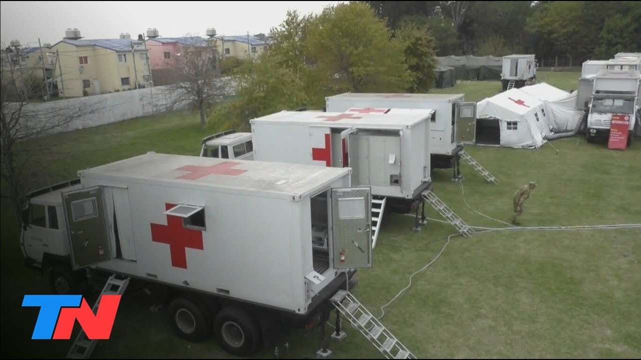 Coronavirus | Por la suba de casos de COVID desplegaron un hospital de campaña en La Matanza
