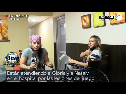 Gloria y Nataly sufren terribles lesiones | Es Show