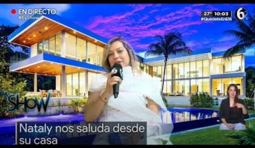 Video: ¡Nataly presume su lujosa casa! | Es Show