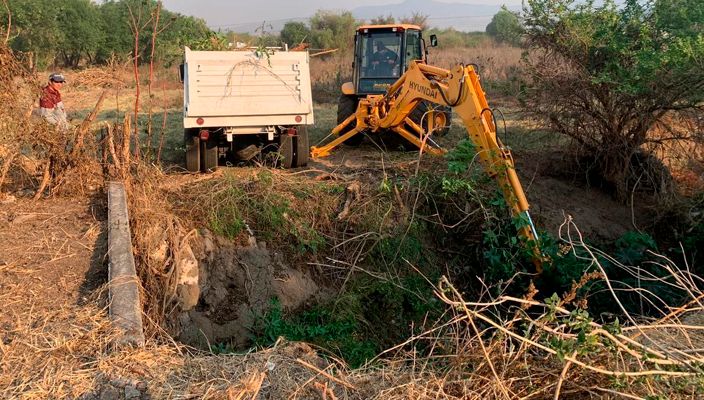 60 tons of garbage are removed from Arroyo Blanco drain in Morelia, Michoacán