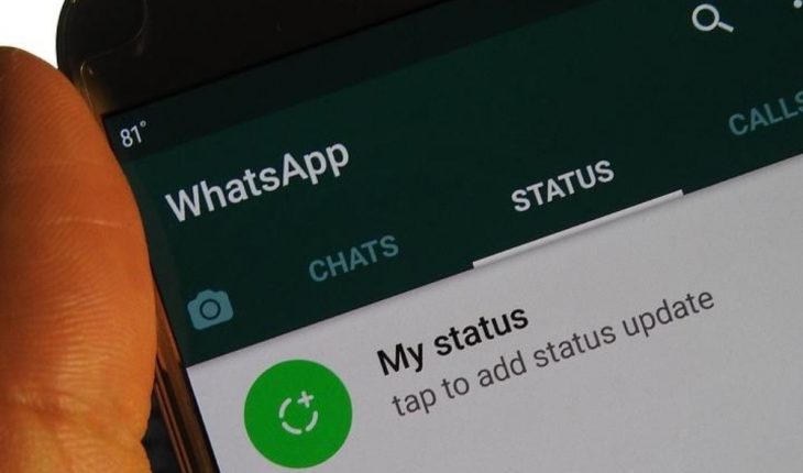 translated from Spanish: Find out how to put music into your WhatsApp states