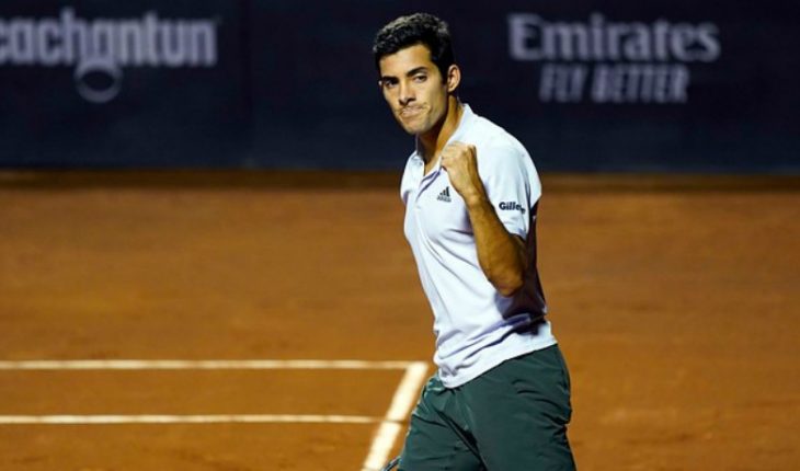 translated from Spanish: Garin climbed two spots in the ATP rankings after his time in Monte Carlo